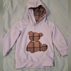 🏷 2/$12 Plaid Bear Hoodie for Toddler